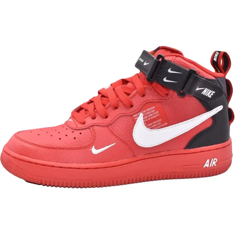 Nike Air Force 1 Mid Utility University Red GS