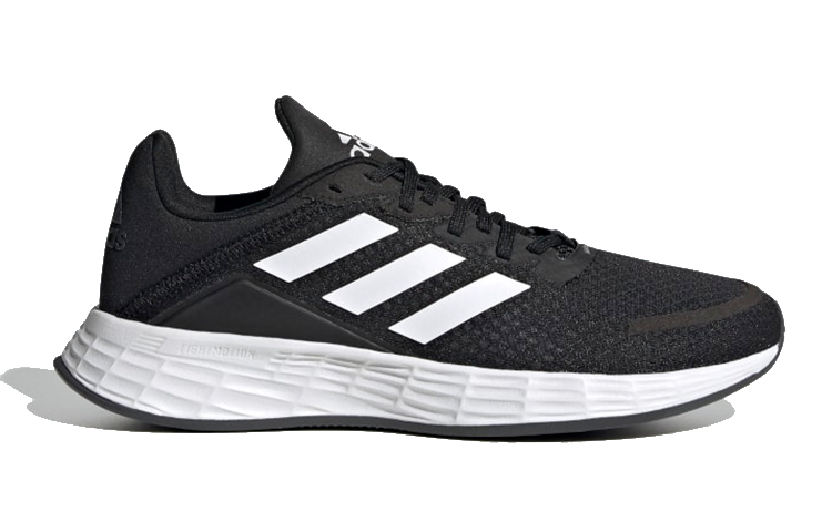Кроссовки adidas Duramo Sl (черно-белые) — фото 4
