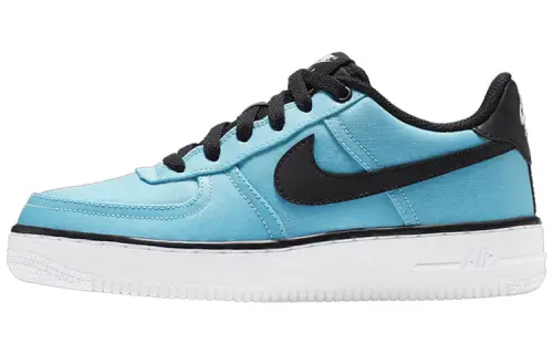 Nike Air Force 1 Lv8 Shift suede blue silk GS non-slip wear-resistant low-top sneakers ice blue same style for men and women