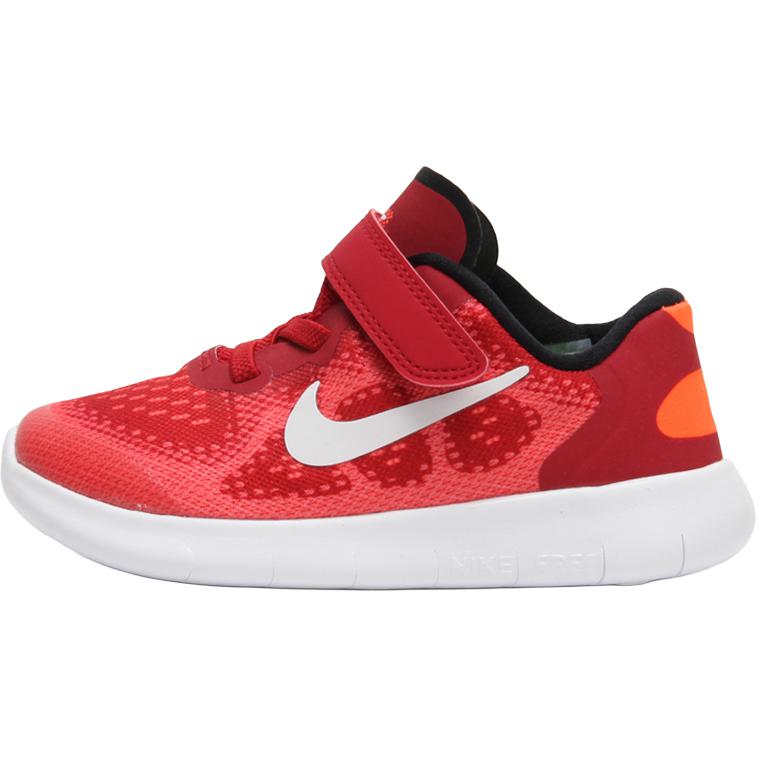 Кроссовки Nike Free Rn 2017 (красно-белые)