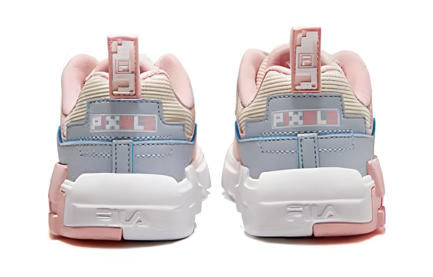 Детские кеды Fila KIDS (розово-белая) — фото 6