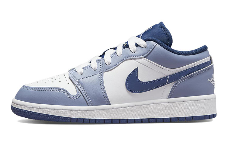 Кроссовки Jordan Air Jordan 1 Low (серо-голубые)