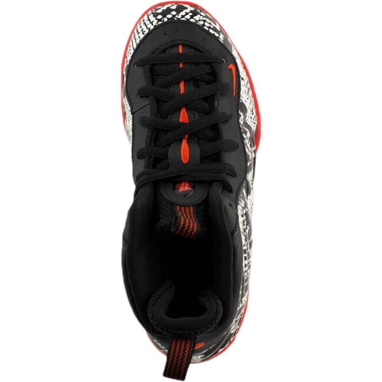 Детские кроссовки Nike Little Posite One (черный) — Чёрный — фото 4