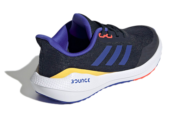 Детские кроссовки adidas EQ21 Run J (синие) — 墨水蓝 — фото 4