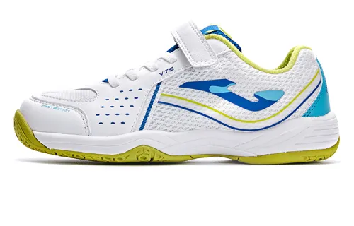 JOMA Homer training series non-slip and wear-resistant volleyball shoes white and blue children's style