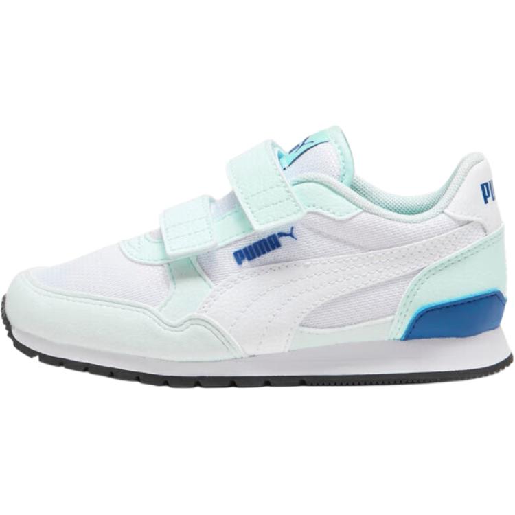 Детские кроссовки PUMA St Runner (бело-синие)