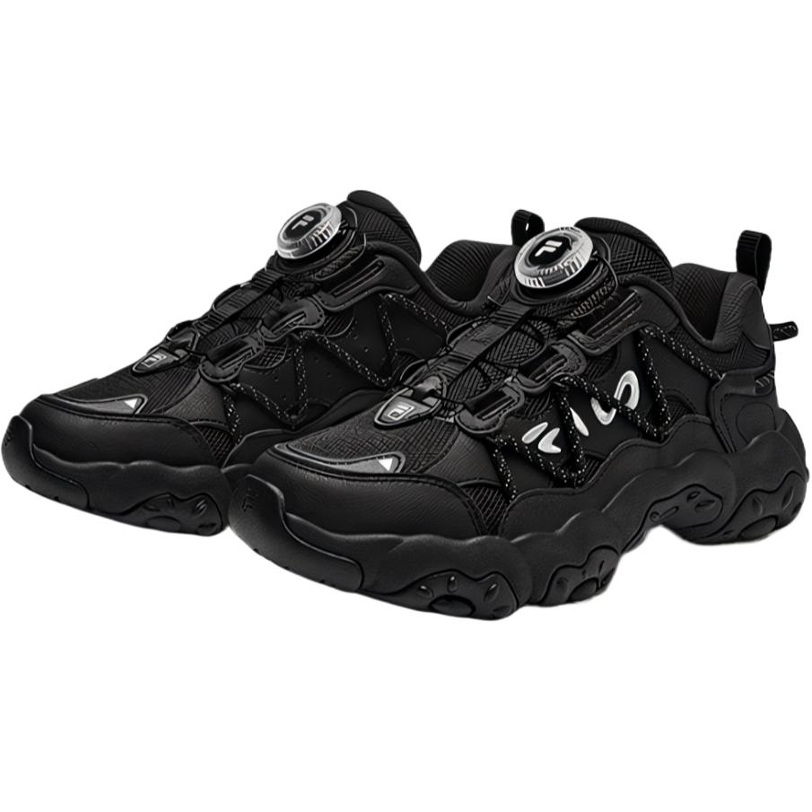 Детские кроссовки Fila KIDS Fluid 6 (черные) — фото 4