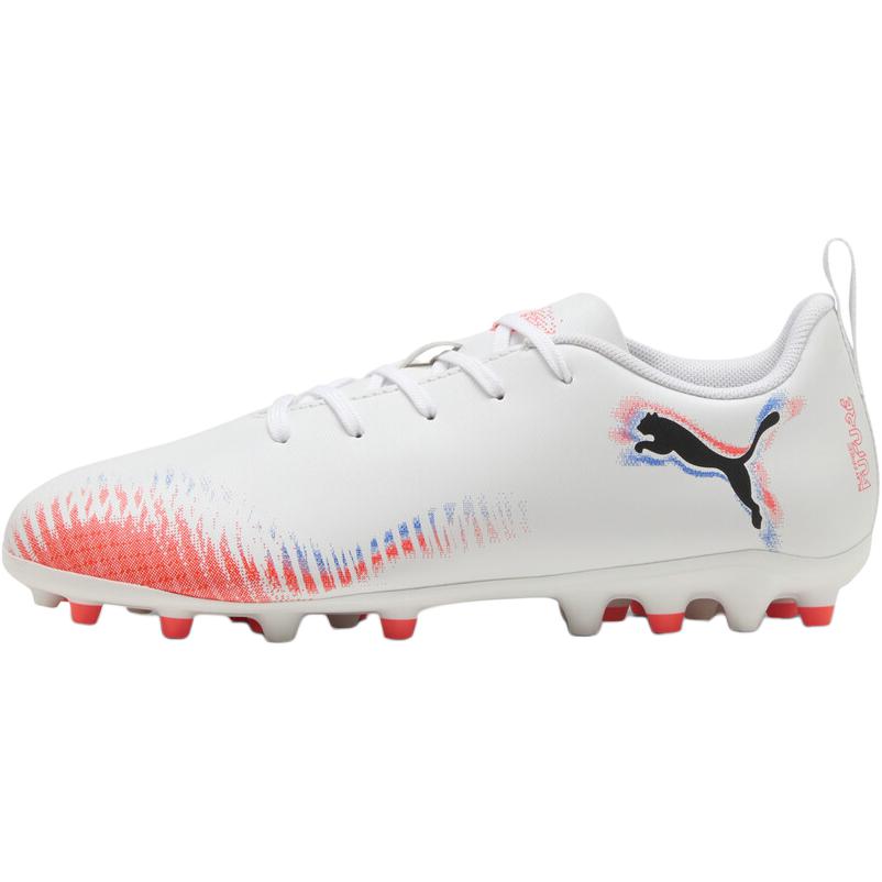 Детские бутсы PUMA PUMA FUTURE 8 PLAY MG // (бело-оранжевые)