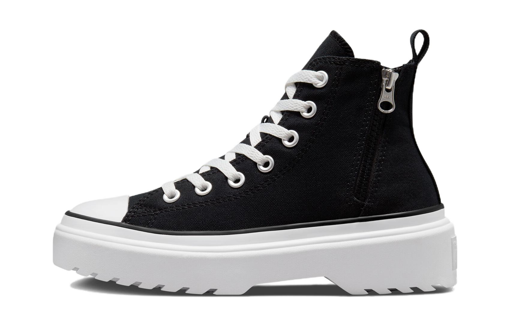 Детские кеды Converse Chuck Taylor All Star Lugged Lift Platform (черный)