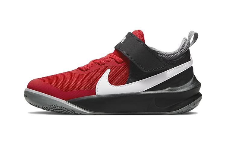 Кроссовки Nike Nike Team Hustle D 10 (черно-красные)