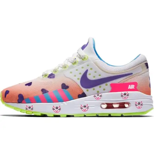 Nike Air Max Zero Low top Running Shoes Light Orange Unisex