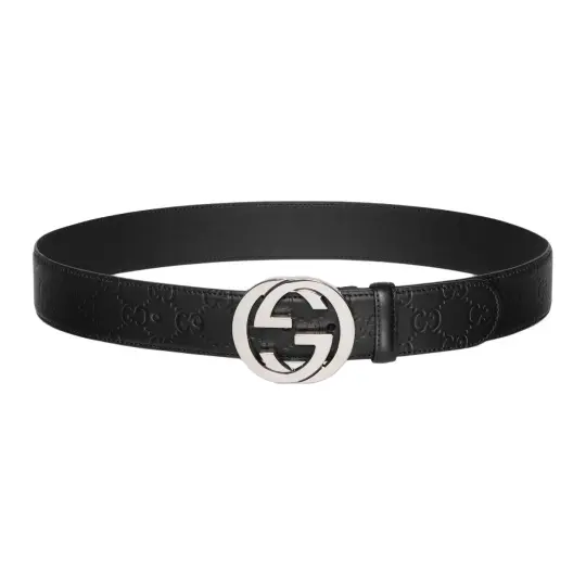 GUCCI Signature Leather Belt
