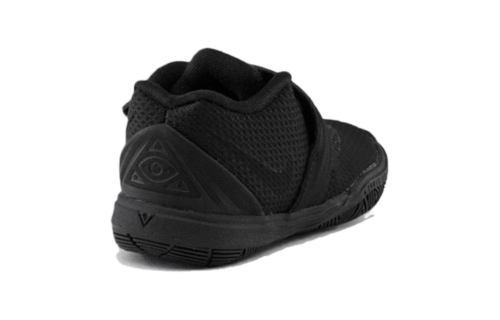Детские кроссовки Nike Kyrie 5 (черные) — фото 5