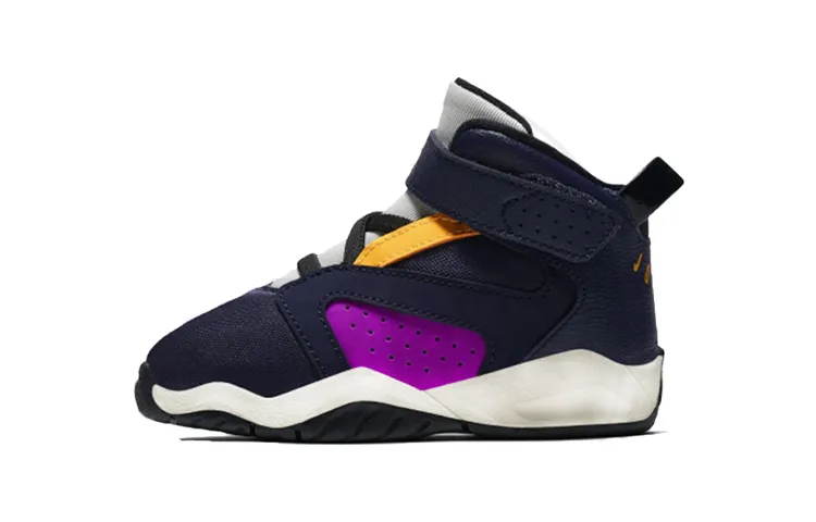 Jordan Lift Off Comfortable High top Vintage Basketball Shoes Blue Purple Infant And Toddler