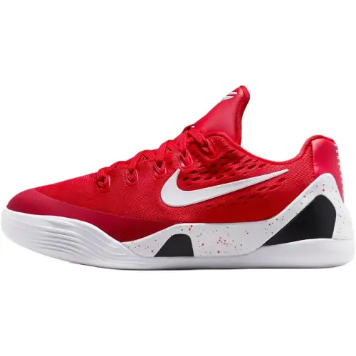 Nike Kobe 9 EM Low Protro University Red Comfortable and versatile GS low-top basketball shoes red/white same style for men and women