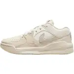 Jordan Stadium 90 Leather Low top Casual Shoes White Unisex
