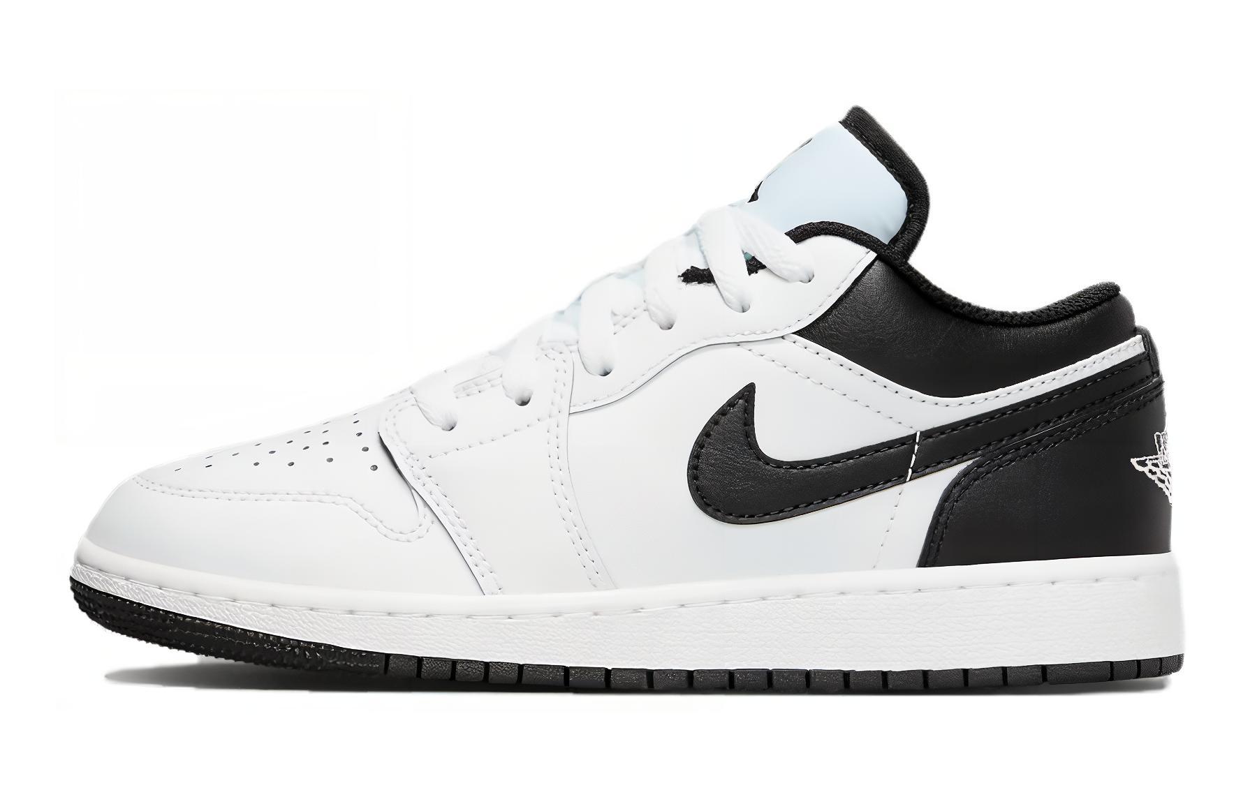 Кроссовки Jordan JordanAir Jordan 1 Low GS (черно-белые)