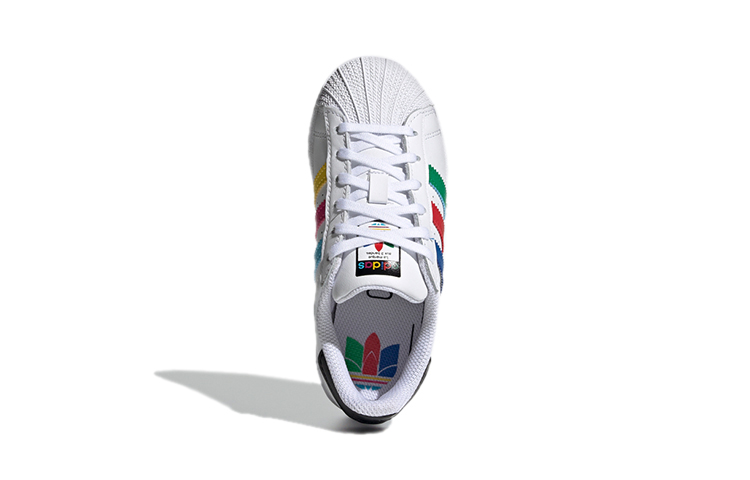 Кеды adidas SUPERSTAR (белые) — фото 7