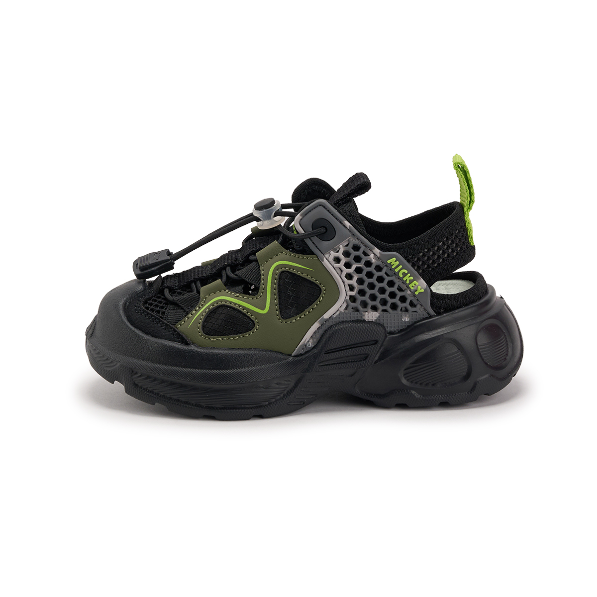 Disney Disney Mickey Series Synthetic Leather Mickey and Friends Series Fashionable Versatile Comfortable Soft Bottom Anti-Slip Anti-Kick Shock Absorbing Breathable Low-top Children's Casual Shoes Children's Style