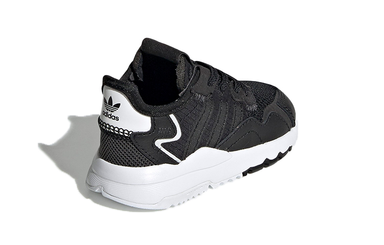 Детские кроссовки adidas originals Nite Jogger (черный) — Чёрный — фото 4