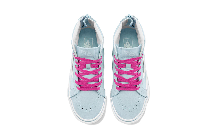 Кеды Vans SK8 (светло-синие) — Светло-синий — фото 4