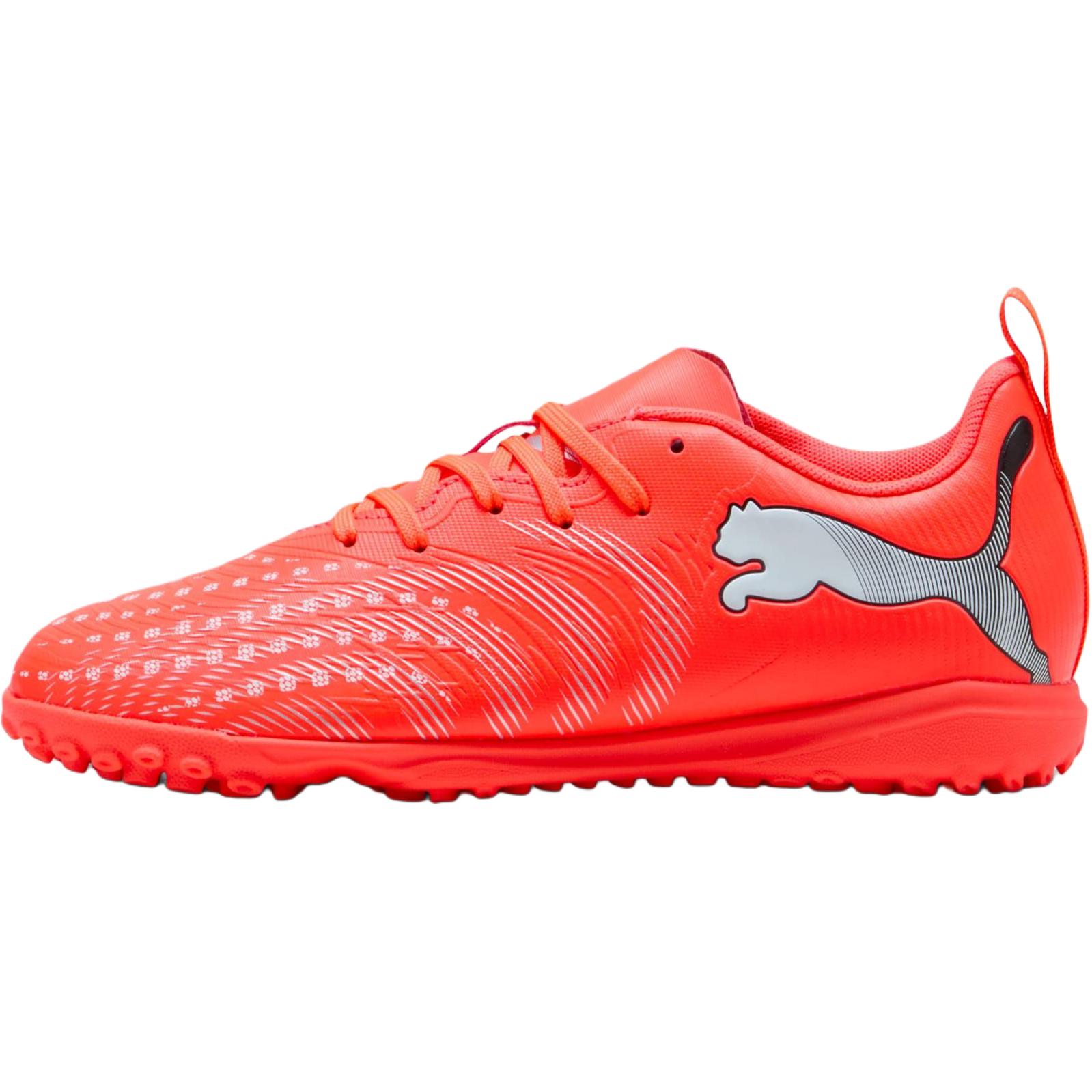 Детские кроссовки PUMA PUMAfuture 9 PLAY (красно-серебряные)