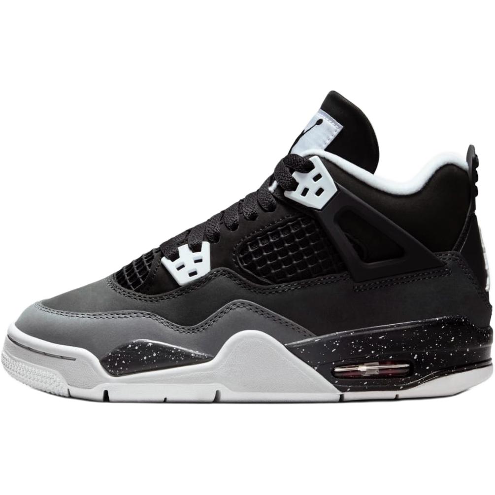 Кроссовки Jordan JordanAir Jordan 4 Retro GS (черно-белые)