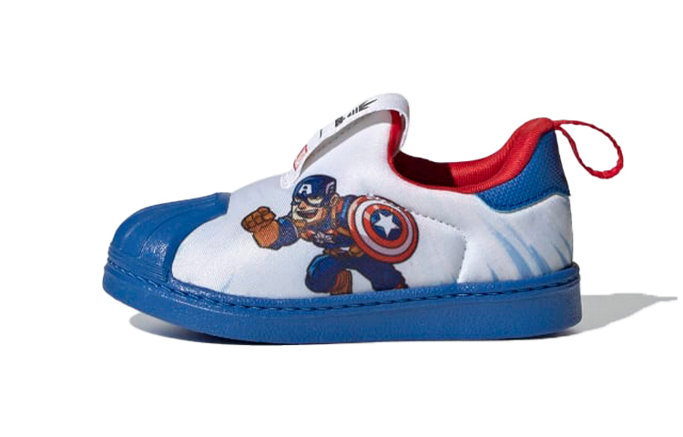 Кеды adidas originals SUPERSTAR 360 (бело-синие)