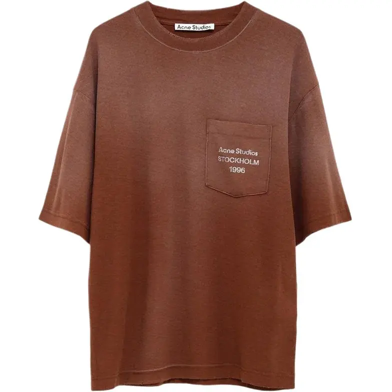 Acne Studios Logo-Printed Crewneck T-Shirt
