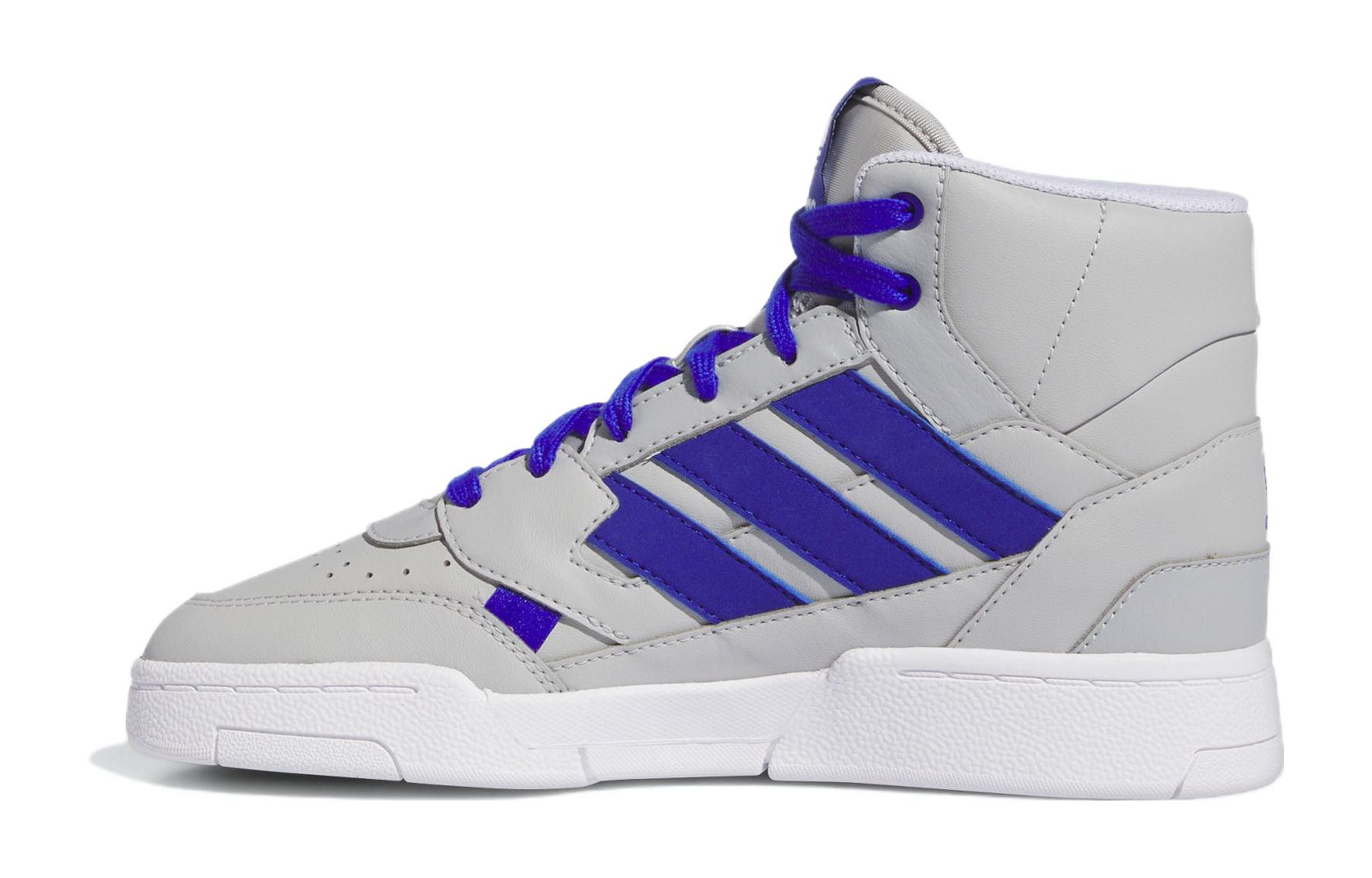 Детские кеды adidas originals (серо-синие)