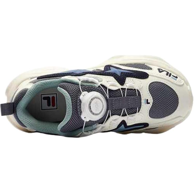 Кроссовки Fila KIDS BOA (молочно-белые) — фото 4