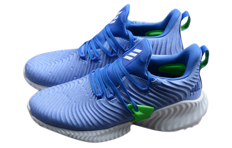 Детские кроссовки adidas Alphabounce Instinct J (синий) — фото 4