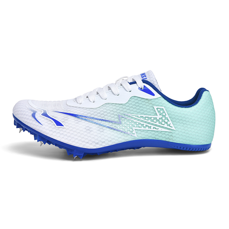 Peter Pan Mesh Fashion Trend Track and Field Racing High Jump Long Jump Shock Absorbing Wear Resistant Breathable Lightweight Shock Absorbing Low Top Children's Running Shoes Teenagers