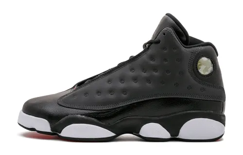 Jordan Air Jordan 13 Retro Hyper Pink 2017 GS anti-slip, shock-absorbing and wear-resistant high-top basketball shoes black, same style for men and women