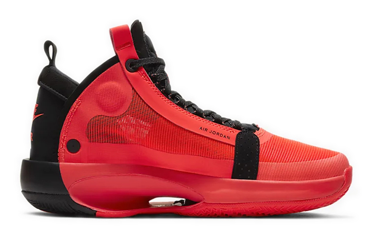 Мужские кроссовки Jordan JordanAir Jordan 34 (черно-красный) — Чёрныйкрасный — фото 2