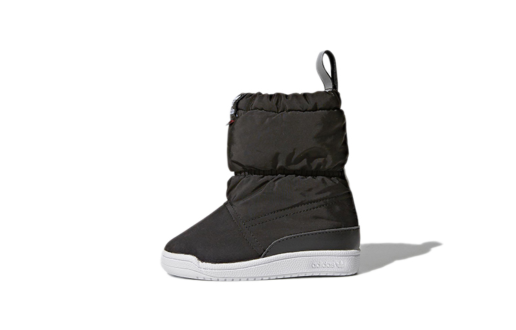 Детские ботинки adidas originals Slip On Boot I (куртки-ботинки, черные)