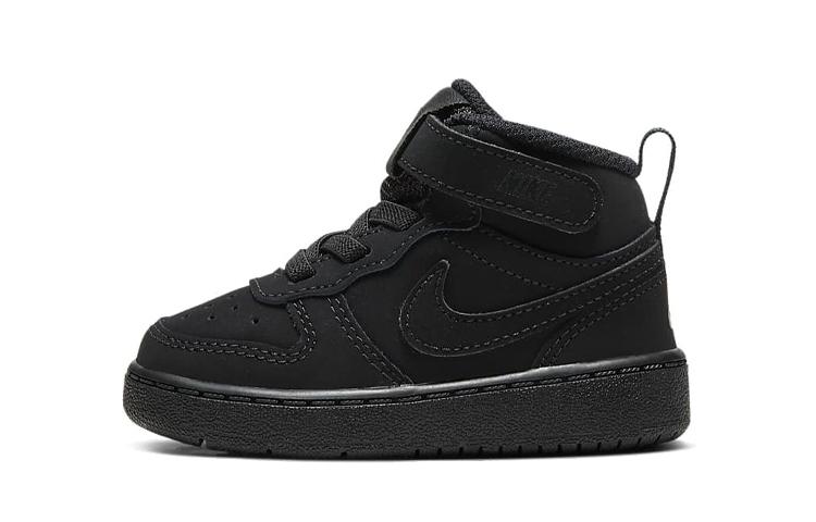 Детские кроссовки Nike Court Borough 2 Mid 2 (черный)