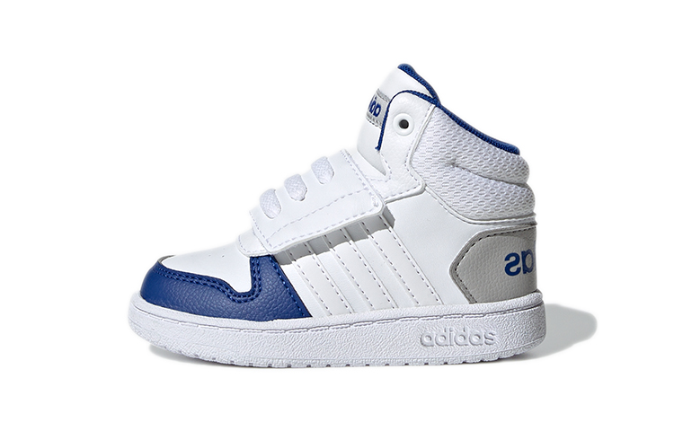 Детские кеды adidas Neo Hoops 2.0 (черно-белые)
