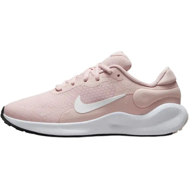 Nike REVOLUTION 7 Slip Resistant Abrasion Resistant Low top Running Shoes Pink Unisex