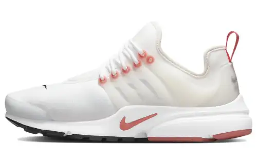 Nike Air Presto Cushioning Slip Resistant Abrasion Resistant Low top Casual Shoes White Orange Unisex