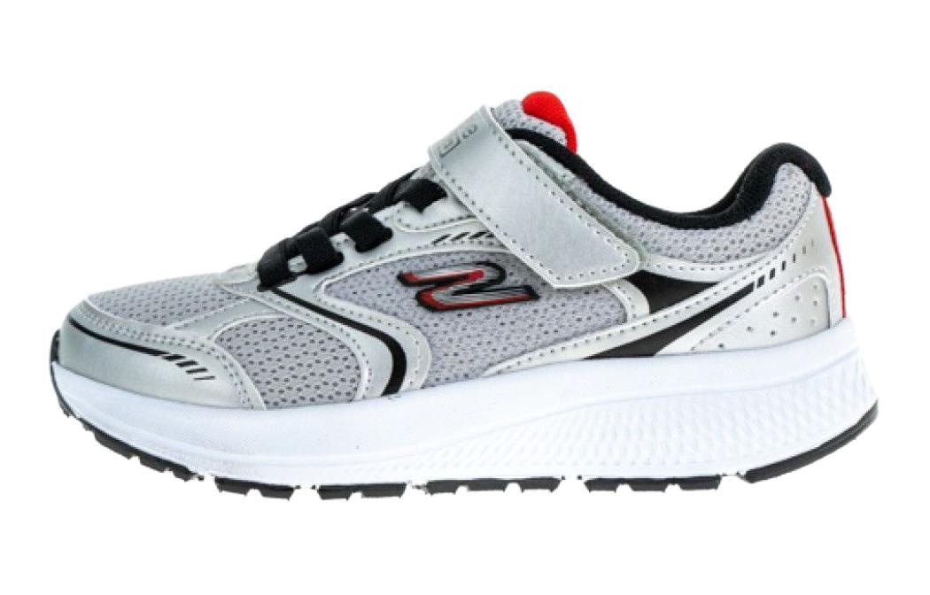 Детские кроссовки Skechers Go Run Consistent (серебристо-черные)