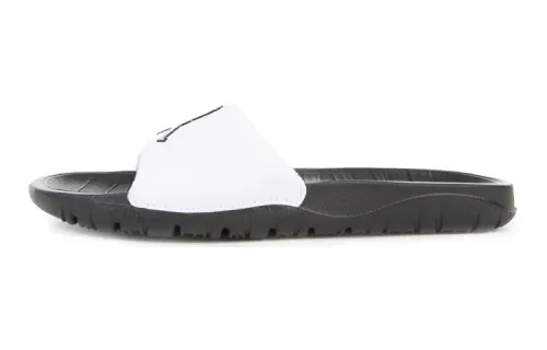Air Jordan Break Slide 'White Black' GS