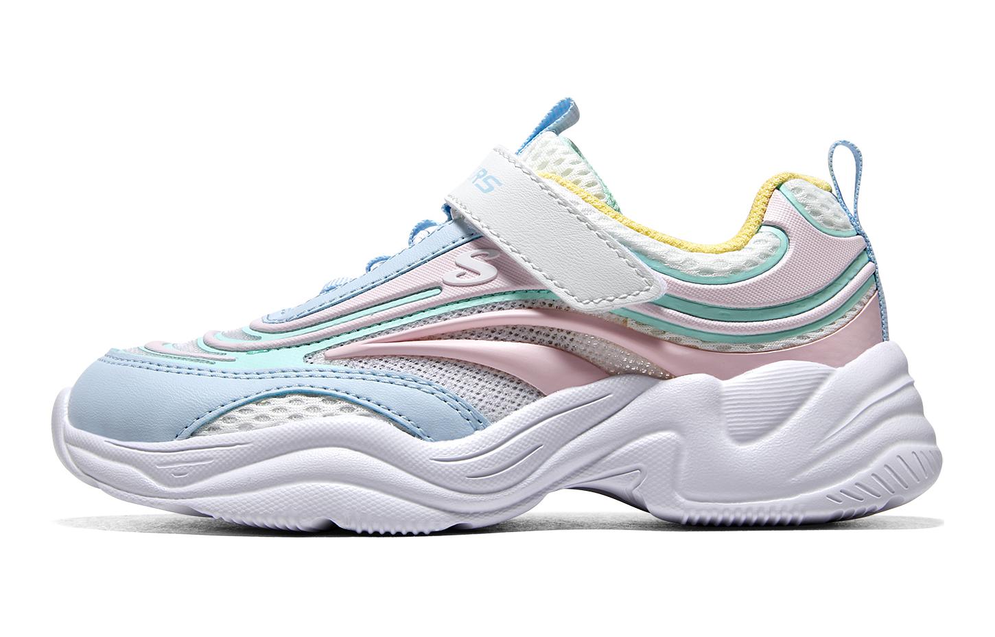 Детские кеды Skechers Girls (белые)