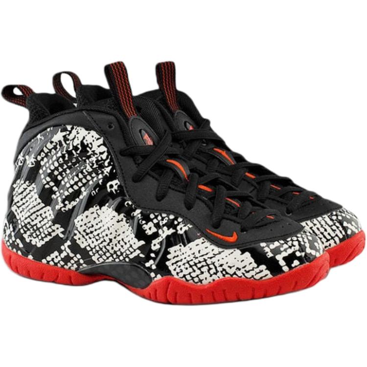 Детские кроссовки Nike Little Posite One (черный) — Чёрный — фото 3