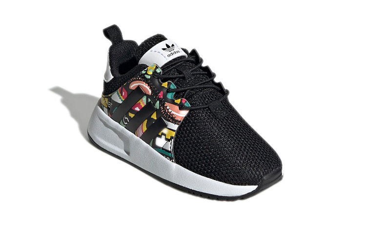 Детские кроссовки adidas originals X_PLR (черно-белые) — Чёрный / белый — фото 5