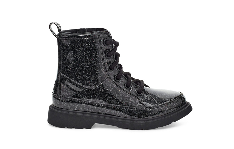 Детские ботинки UGG Robley Glitter (черные) — фото 2