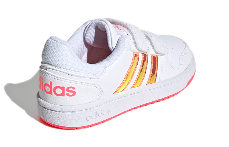 Детские кроссовки adidas neo Hoops 2.0 (белые) — фото 5