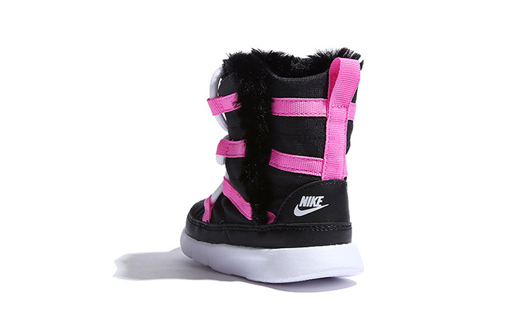 Детские кроссовки Nike Venture (черно-розовые) — фото 6
