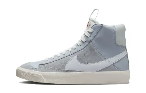 Nike Blazer '77 Dance Anti Kick Slip Resistant Cushioning Mid top Skateboard Shoes Blue Unisex