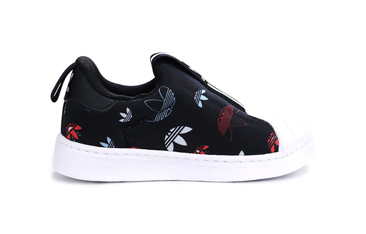 Детские кроссовки adidas Superstar 360 X I (черно-белые) — Чёрный / белый — фото 3